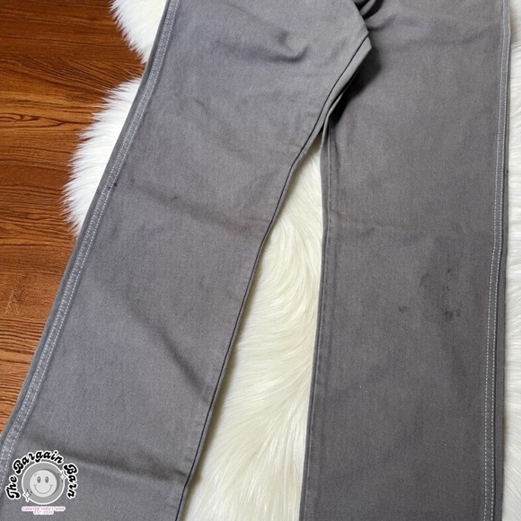 Wrangler 13MWZ Gray Work Jeans 33x36 Cowboy Cut Original Fit Vintage Mexico - Picture 2 of 7